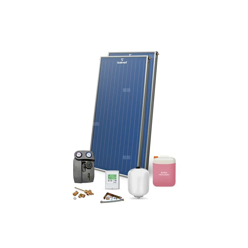 Zestaw solarny Premium (2x KSG 21 Premium GT, bez wymiennika c.w.u.) Promocja